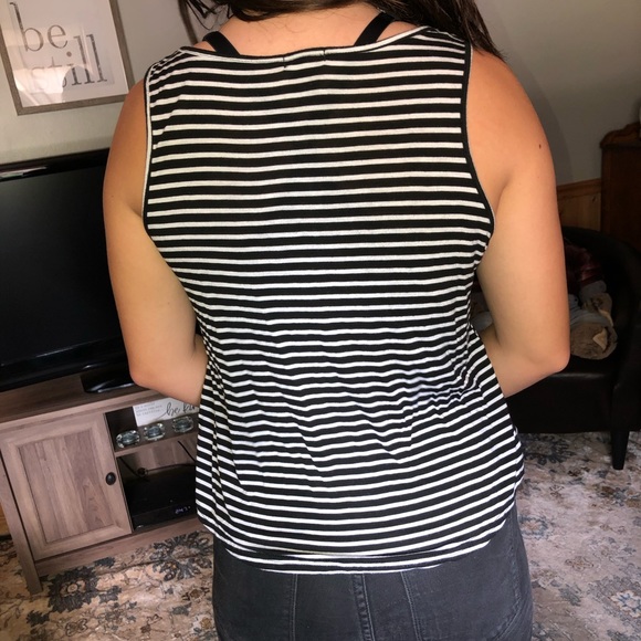 Women’s striped tank top - Picture 4 of 6